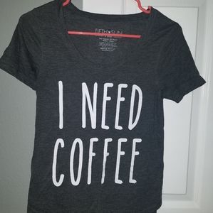XS Shirt- I NEED COFFEE